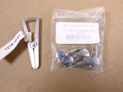 (Lot of 5) Hexacon HS-30A Heat Sink - Removes heat from delicate components | Industrial MRO Replacement Parts, Manufacturing Machine Parts &amp; Components, Heavy Equipment Parts Supplier