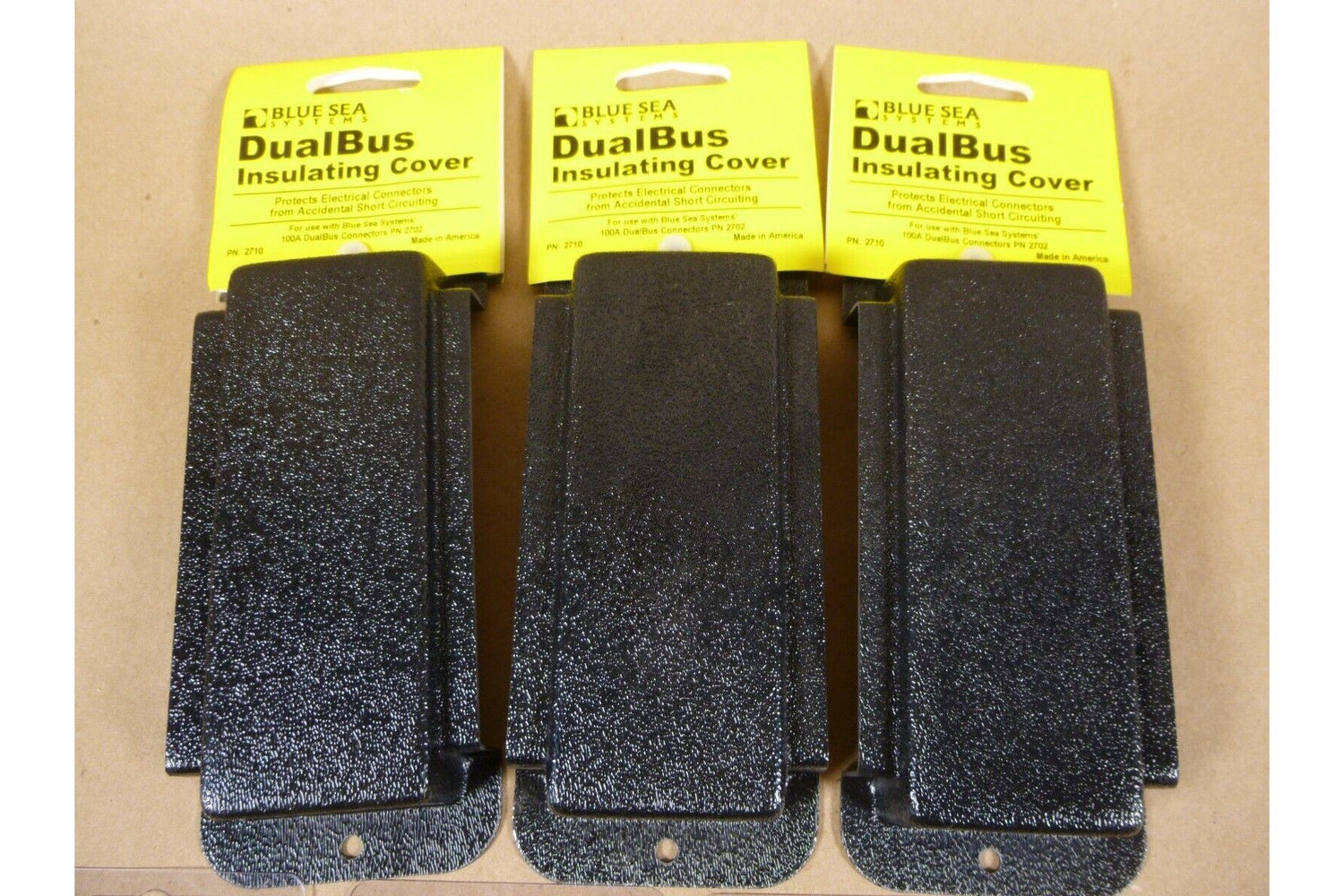 (Lot of 7) Blue Sea Systems Marine DualBus, 100 A Maximum, 2702 , 2710 Cover | Electrical MRO Replacement Parts &amp; Components and Commercial Electrical Supplies Company