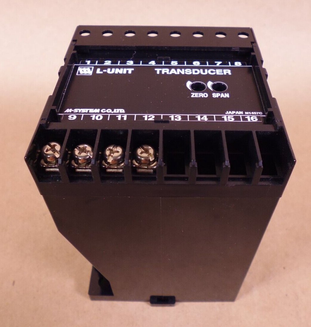 M System L Unit Transducer LCE-5A-F 5A 4-20MA 120V | Electrical MRO Replacement Parts &amp; Components and Commercial Electrical Supplies Company