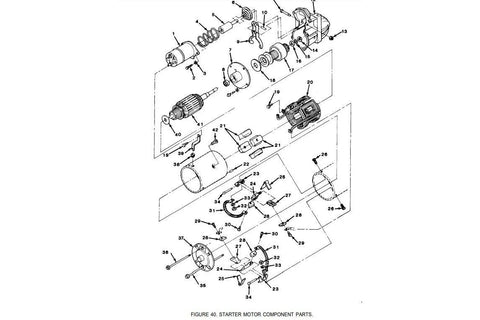 M1008 M1009 CUCV STARTER ELECTRICAL ENGINE DRIVE 1893445 4 - 348D 2920 - 01 - 163 - 8626 - Royal Equipment ACEStarter Motors