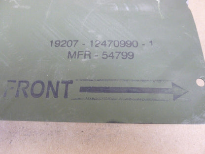 M1101 M1102 Trailer Front Roof Support Green 12470990-1 , 2510-01-522-2109 | Replacement Truck Parts, Trailer Accessories, Automobile Supplies, Car Parts &amp; Accessories