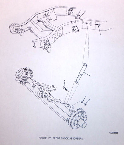 M1108 CUCV K30 Front Shock Absorber 3187843, 2510 - 01 - 153 - 9584, 2510 - 01 - 148 - 2942 - Royal Equipment USGI