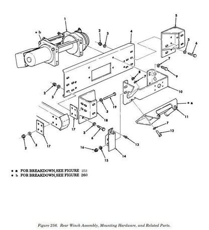 M1113 M1151 HUMVEE REAR WINCH MOUNTING BRACKET RH RCSK17451-1 , 5340-01-487-7203 | Genuine HMMWV Replacement Parts and Military Surplus Humvee Parts &amp; Accessories
