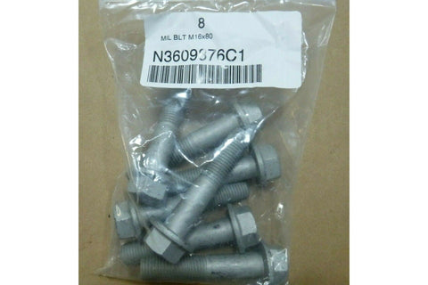 M16 - 2.0 x 80mm Grade 10.9 Metric Flange Bolts - International 3609876C1 (8 Pcs) - Royal Equipment Royal Equipment