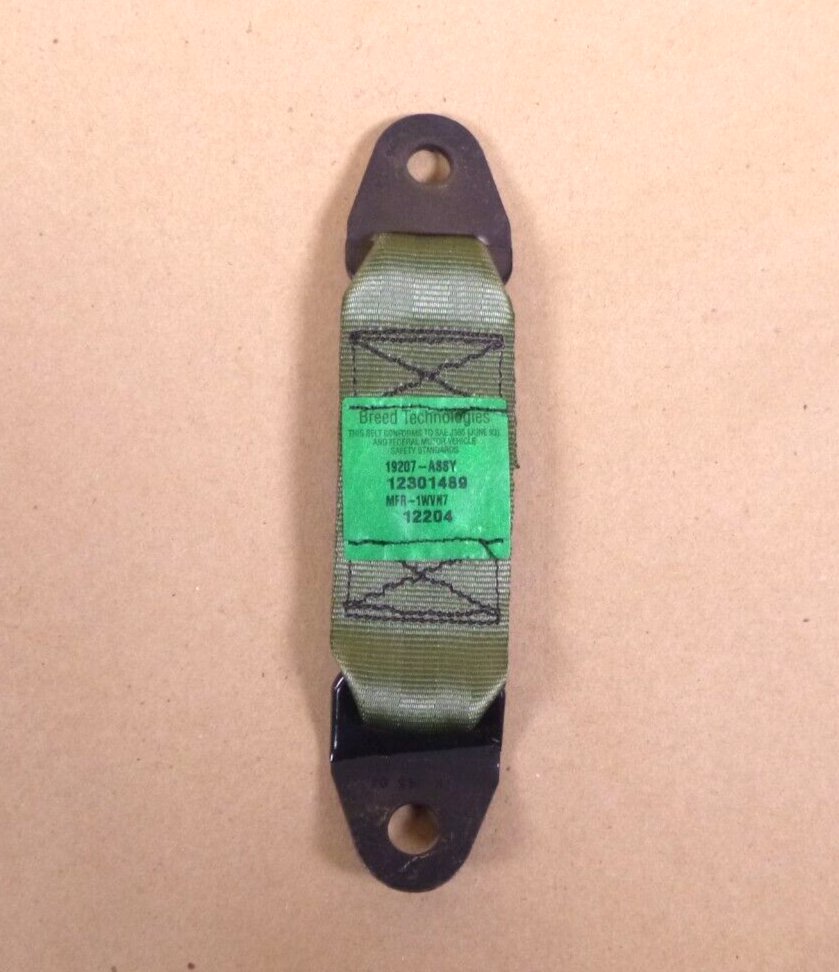 M35 M939 Series Trucks Seat Belt Tether Assemly Green 12301489, 2540-01-245-2445 | Genuine M35 Military Truck Parts and M939 Cargo Truck Surplus Parts