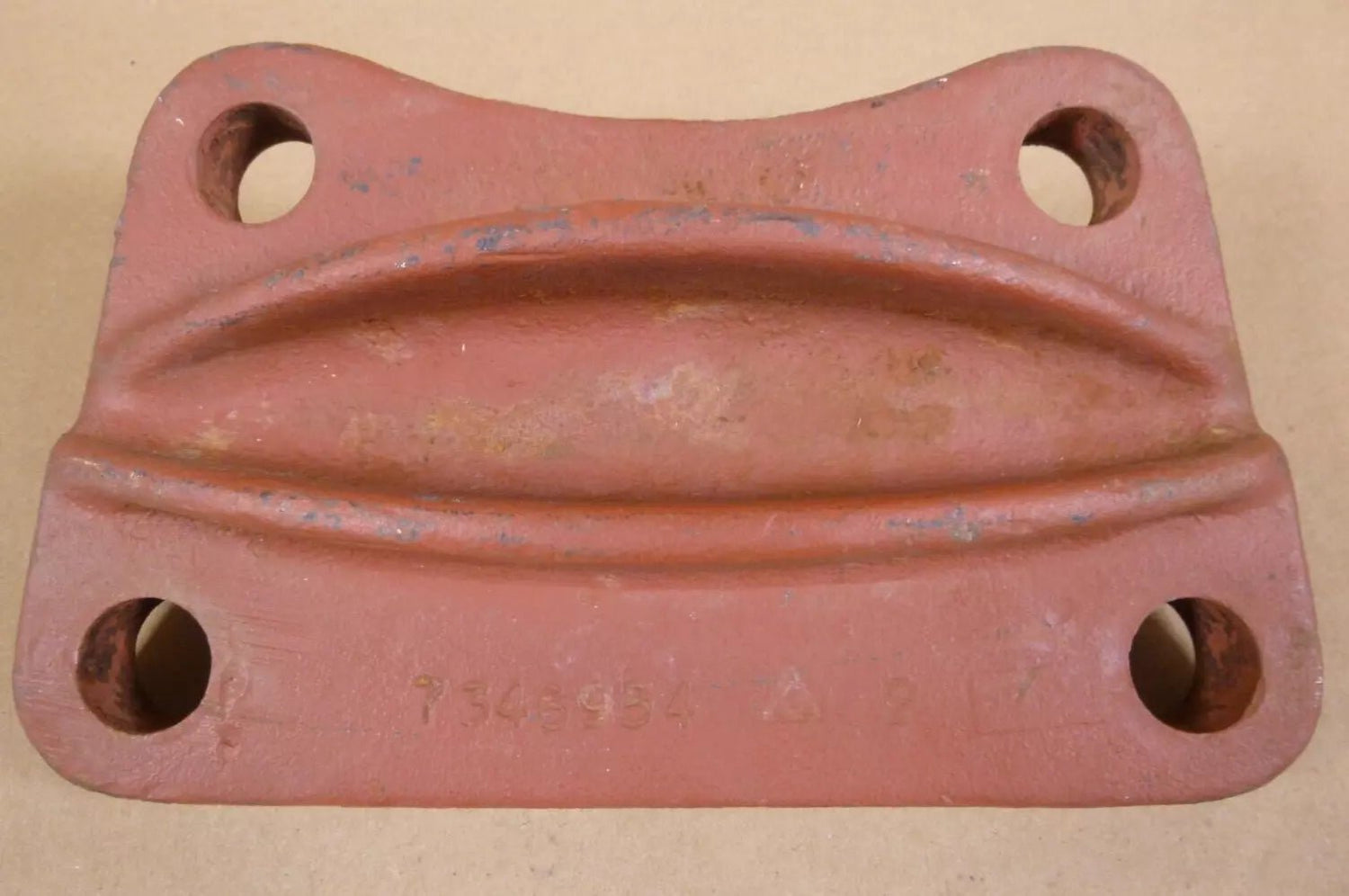 M939 M809 Truck Torque Rod Bridge Clamp 7346954 3299S1397 5340-00-734-6954 | Genuine M35 Military Truck Parts and M939 Cargo Truck Surplus Parts