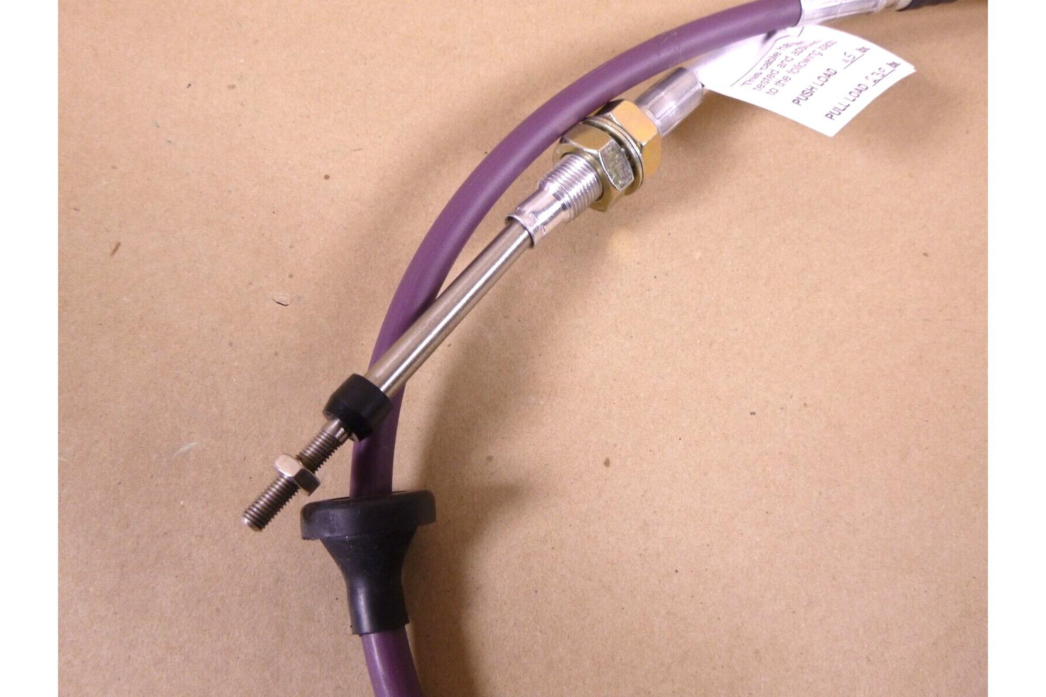 M939 Push-Pull Control Cable Orscheln 000-45114-0000, 45114-60, 2590-01-285-4600 | Genuine M35 Military Truck Parts and M939 Cargo Truck Surplus Parts