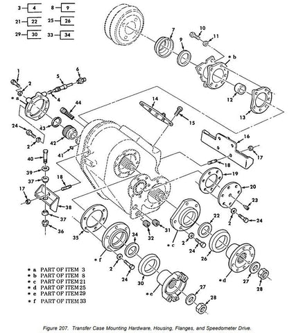 M939 TRUCK M900 M800 TRANSFER CASE BRAKE SPIDER A3268 - R - 1084 2530 - 01 - 134 - 0900 - Royal Equipment SPICER