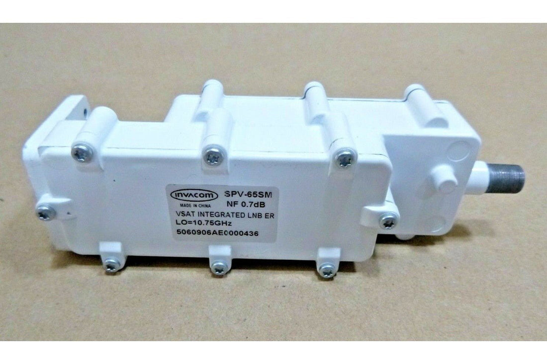Marine VSAT - KVH V7 - Invacom SPV-65SM , Frequency 10.75GHz, External LO 10MHz | Industrial MRO Replacement Parts, Manufacturing Machine Parts &amp; Components, Heavy Equipment Parts Supplier