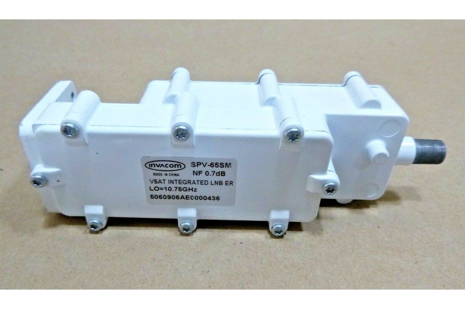 Marine VSAT - KVH V7 - Invacom SPV-65SM , Frequency 10.75GHz, External LO 10MHz | Industrial MRO Replacement Parts, Manufacturing Machine Parts &amp; Components, Heavy Equipment Parts Supplier