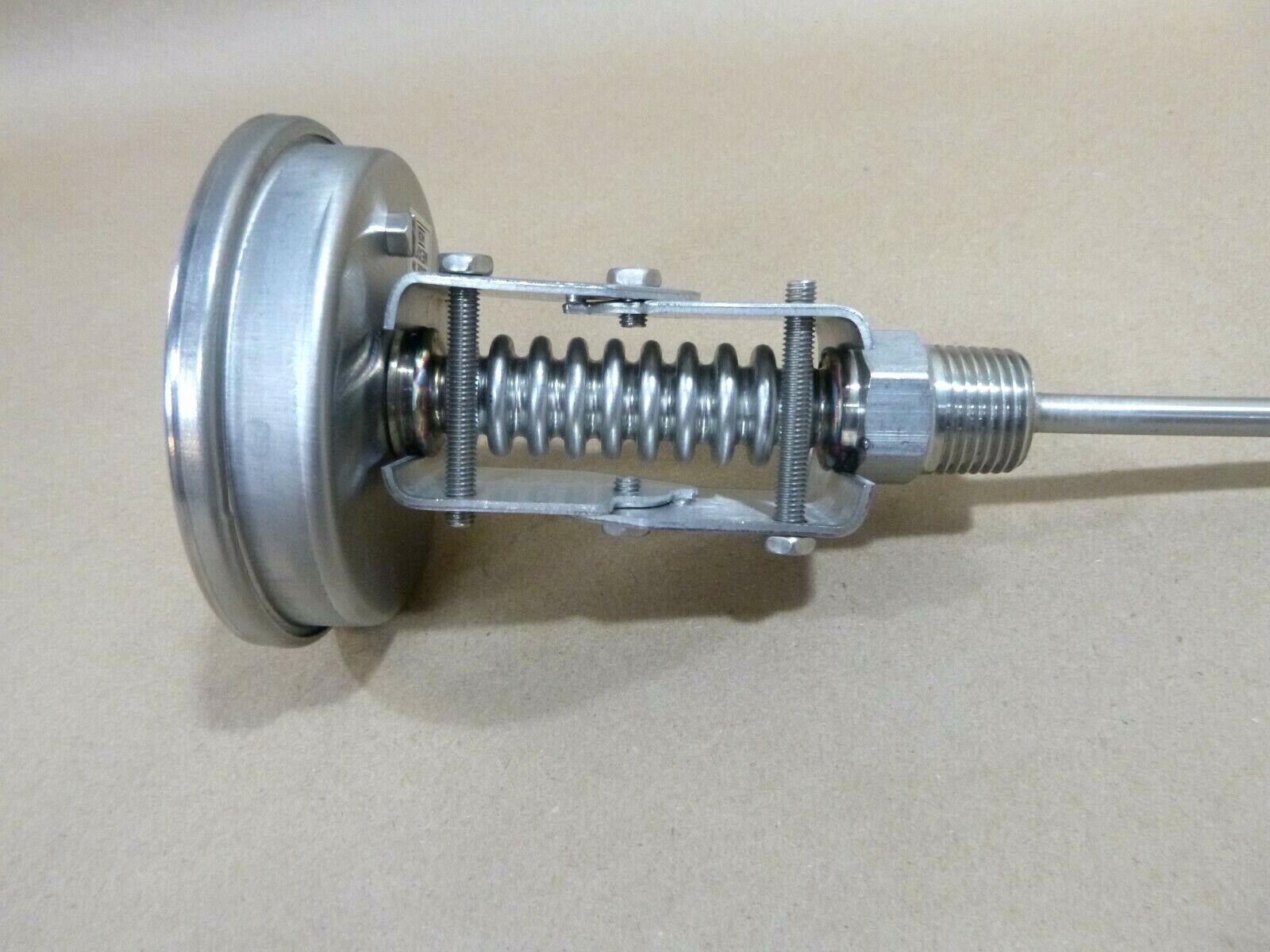 Marsh L33310 Adj Angle Bi-Metal SS Thermometer 3" Face 6" Stem 150-750 Deg F | Industrial MRO Replacement Parts, Manufacturing Machine Parts &amp; Components, Heavy Equipment Parts Supplier