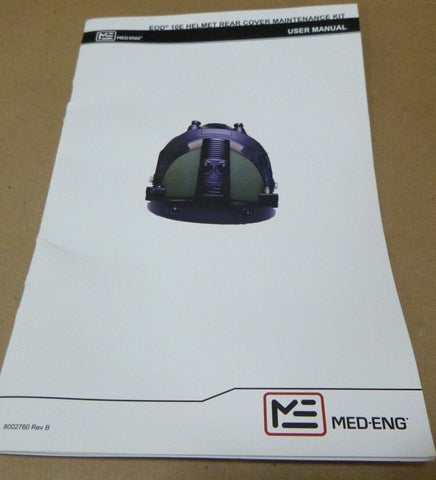 MED - ENG 8002731 EOD 10E HELMET REAR COVER MAINTENANCE KIT USA - Royal Equipment MED - ENG