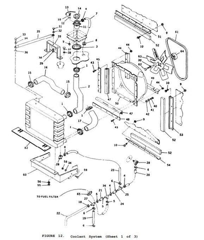 MEP - 805A Generator Upper Coolant Radiator Hose 88 - 21909 , 4720 - 01 - 395 - 6532 - Royal Equipment USGI