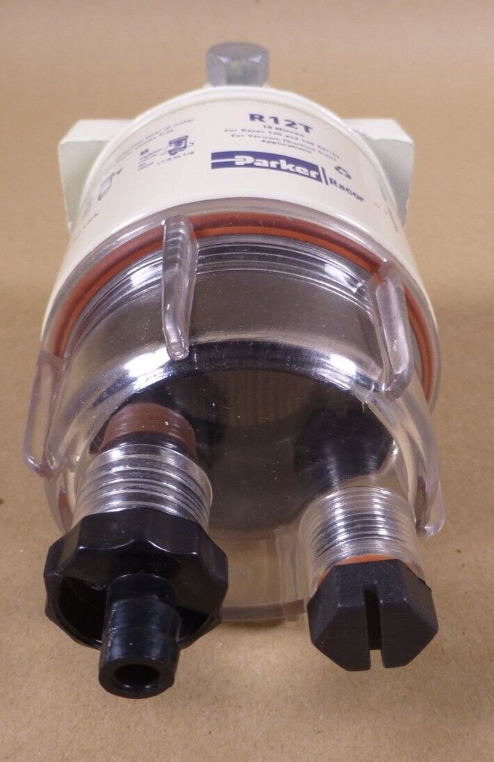 MEP MEP831A GENERATOR WATER SEPARATOR PARKER 120AT , 98-19535 , 2910-01-477-0840 | Genuine MEP Generator Replacement Parts and Military Surplus Generator Parts