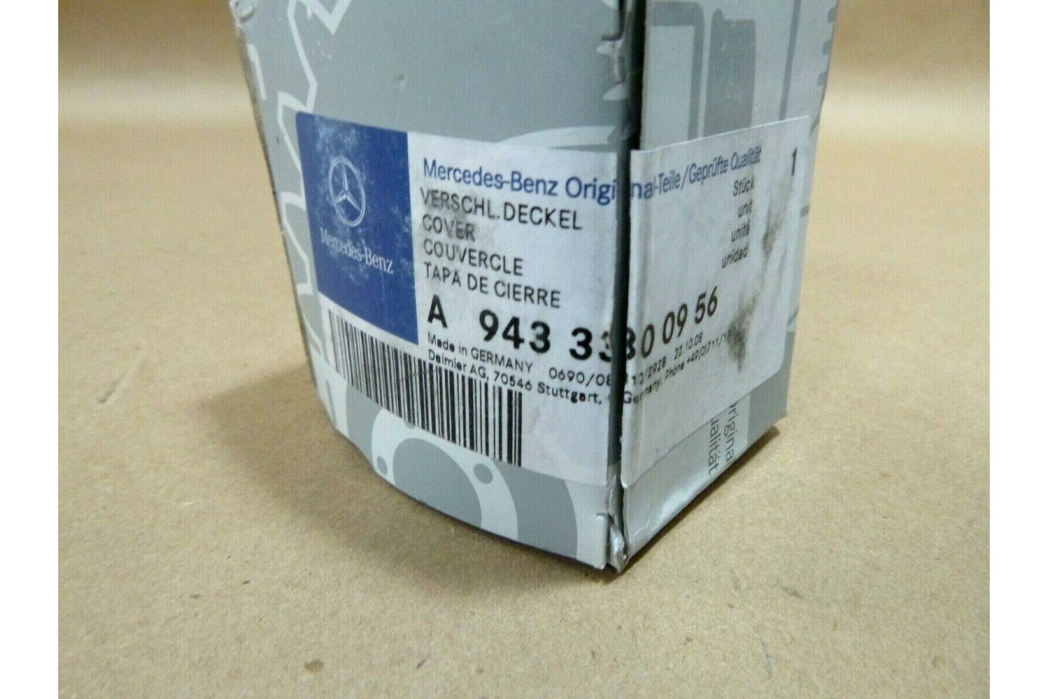 Mercedes Benz Cover Expansion Plug W/ Grease Nipple A 943 330 09 56, 9433300956 | Replacement Truck Parts, Trailer Accessories, Automobile Supplies, Car Parts &amp; Accessories