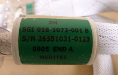 Meritec 018-1072-001 SLC002 Cable NL 2.0M GRN Short Depth 944049 | Industrial MRO Replacement Parts, Manufacturing Machine Parts &amp; Components, Heavy Equipment Parts Supplier