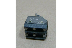 MICRO 6AT4 - T TOGGLE SWITCH 250VDC 30VDC 5A PANEL MOUNT W/ THREAD - Royal Equipment Royal Equipment