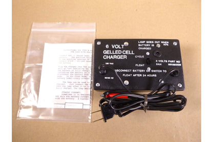 Mil-Spec 6 Volt Sealed Lead Acid / Gel Cell Battery Charger W/ Alligator Clips | Electrical MRO Replacement Parts &amp; Components and Commercial Electrical Supplies Company