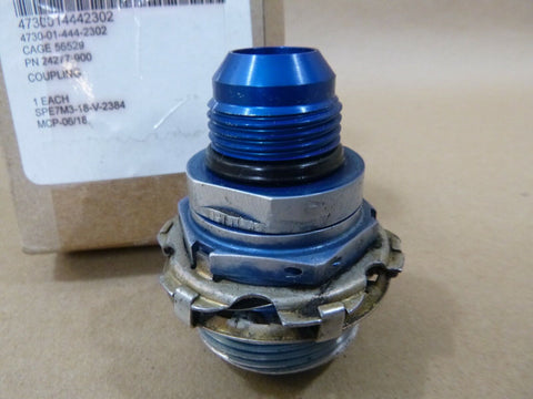 Military Aircraft Quick Disconnect Coupling Half 24277 - 900, 4730 - 01 - 444 - 2302 - Royal Equipment USGI