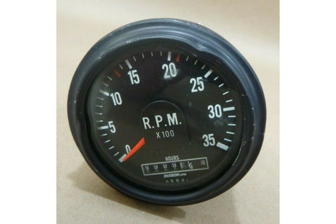 MILITARY ARMY HEMTT XM977 MK48 TRAILER RPM & HOUR GAUGE 24V 6680 - 01 - 131 - 9693 - Royal Equipment Royal Equipment