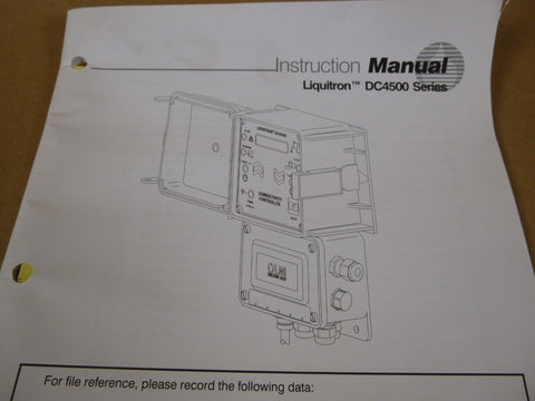 Milton Roy 36528 Panel Assembly w/ Nameplate For Liquitron DC4500 Series - Royal Equipment MILTON ROY