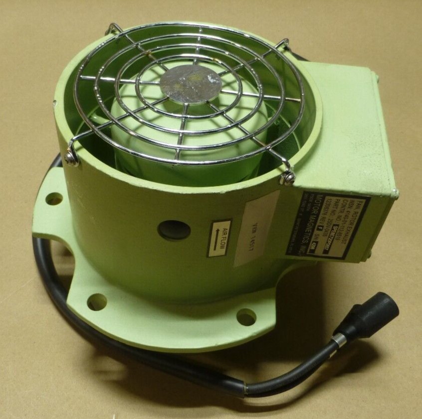 MOTOR MAGNETICS 25DV-0435 VANEAXIAL FAN 12308376 A4 A3 BRADLEY 4140-01-112-8519 | Industrial Electric Motors, Pumps &amp; Parts