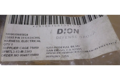 MRAP Maxxpro 3113131C91L Roof Harness Clearance Outside , 5999-01-568-5824 | Genuine FMTV Replacement Parts, LMTV Parts For Sale and Military Surplus Medium Tactical Vehicle Parts &amp; Components