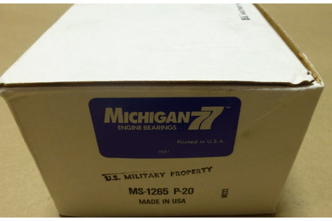 MS1265P20 MAIN BEARING FOR CUMMINS V903 V8 ENGINE , REPLACES AR03642 , USA - Royal Equipment MICHIGAN ENGINE BEARINGSEngine Bearings