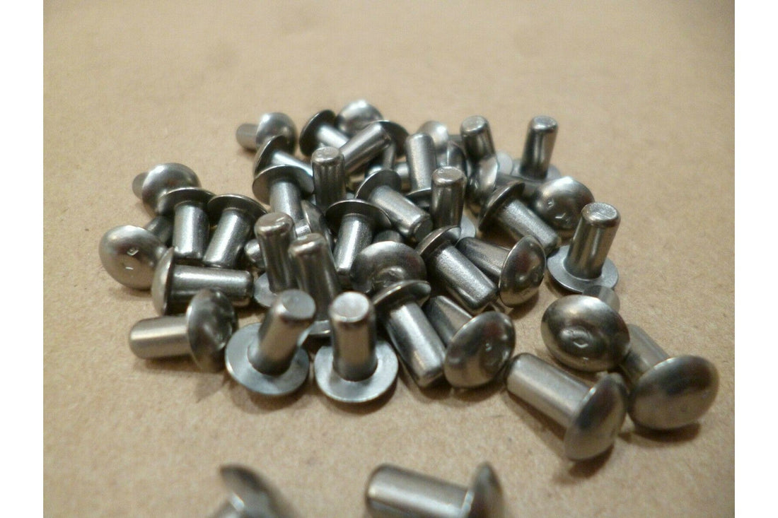 MS20470T5-5 Aircraft Titanium Ti45Nb Solid Rivets, 0.155" Dia X 0.322" Tall | Industrial Replacement Nuts &amp; Bolts Distributor and Machinery Screws &amp; Fasteners Supply