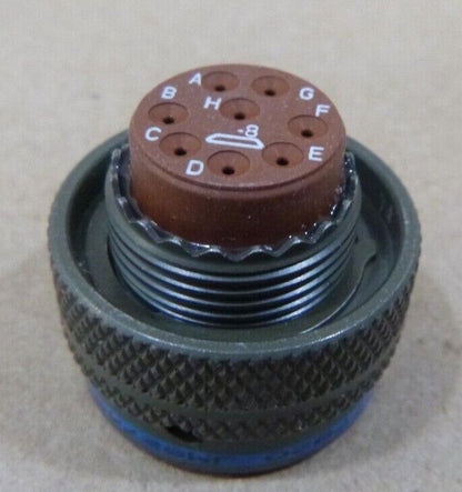 MS27484T12B8P MIL-SPEC CIRCULAR CONNECTOR 8-PIN 12-8 PLUG MIL-DTL-38999 | Electrical MRO Replacement Parts &amp; Components and Commercial Electrical Supplies Company