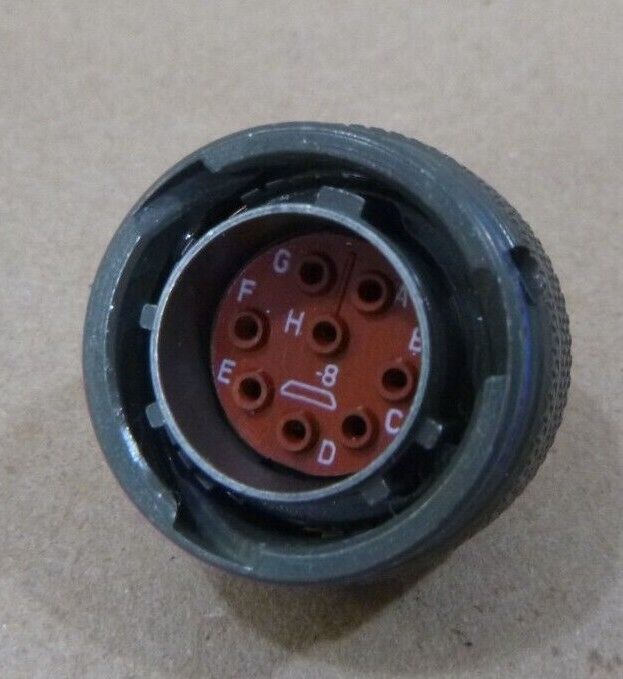 MS27484T12B8P MIL-SPEC CIRCULAR CONNECTOR 8-PIN 12-8 PLUG MIL-DTL-38999 | Electrical MRO Replacement Parts &amp; Components and Commercial Electrical Supplies Company
