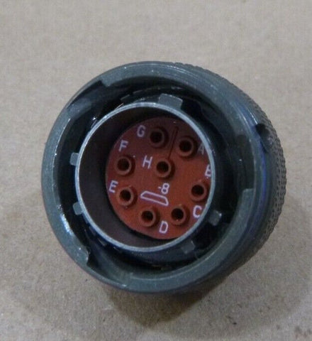 MS27484T12B8P MIL - SPEC CIRCULAR CONNECTOR 8 - PIN 12 - 8 PLUG MIL - DTL - 38999 - Royal Equipment MIL SPEC