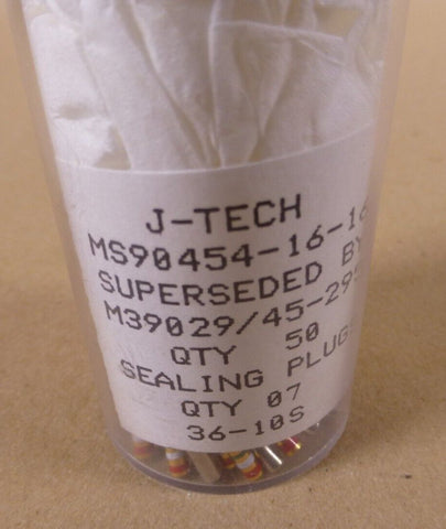 MS3402D36 - 10S MIL SPEC CONNECTOR 48 - CONTACT 36 - 10 W/ CONTACTS - Royal Equipment J - TECH