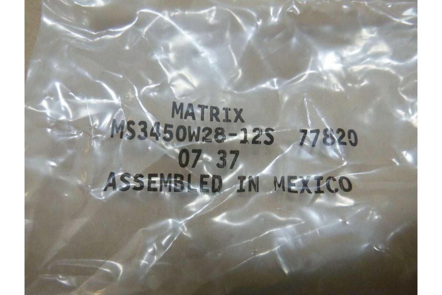 MS3450W28-12S Circular MIL Spec Connector 26 Pos. Size 28 Wall Mount Matrix 5015 | Electrical MRO Replacement Parts &amp; Components and Commercial Electrical Supplies Company