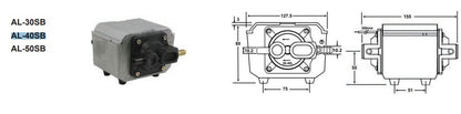 NEW Alita AL-40SB Linear Air Pump Compressor &amp; Vacuum Type 12V 6Amp 40LPM | Industrial MRO Replacement Parts, Manufacturing Machine Parts &amp; Components, Heavy Equipment Parts Supplier