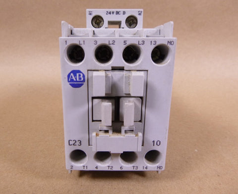 New Allen Bradley 100 - C23D*10 100 - C23D10 Ser. B IEC Contactor 24VDC Coil - Royal Equipment ALLEN BRADLEY