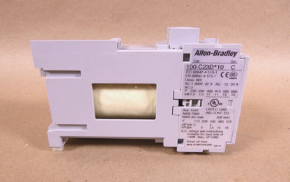 New Allen Bradley 100-C23D*10 100-C23D10 Ser. C IEC Contactor 24VDC Coil | Electrical MRO Replacement Parts &amp; Components and Commercial Electrical Supplies Company