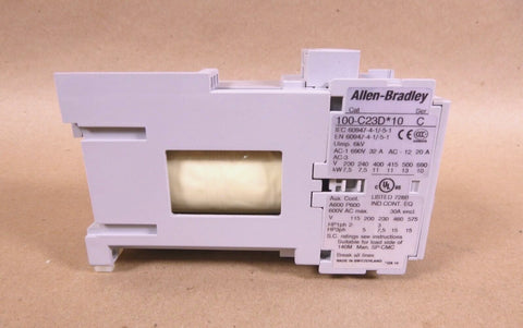 New Allen Bradley 100 - C23D*10 100 - C23D10 Ser. C IEC Contactor 24VDC Coil - Royal Equipment ALLEN BRADLEY