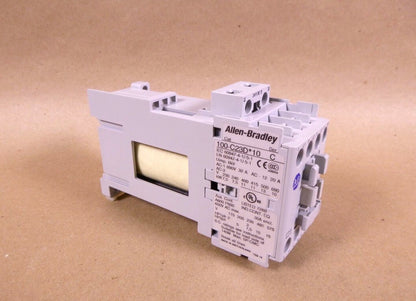 New Allen Bradley 100-C23D*10 100-C23D10 Ser. C IEC Contactor 24VDC Coil | Electrical MRO Replacement Parts &amp; Components and Commercial Electrical Supplies Company