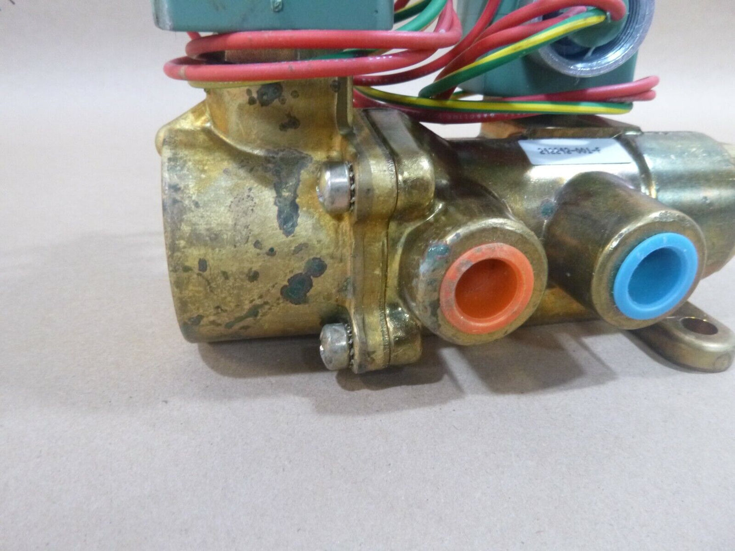 New Asco 8344G50 Pilot Operated 4-Way Dual Solenoid Valve, 10-300 Psi, 120 Volt | Industrial MRO Replacement Parts, Manufacturing Machine Parts &amp; Components, Heavy Equipment Parts Supplier