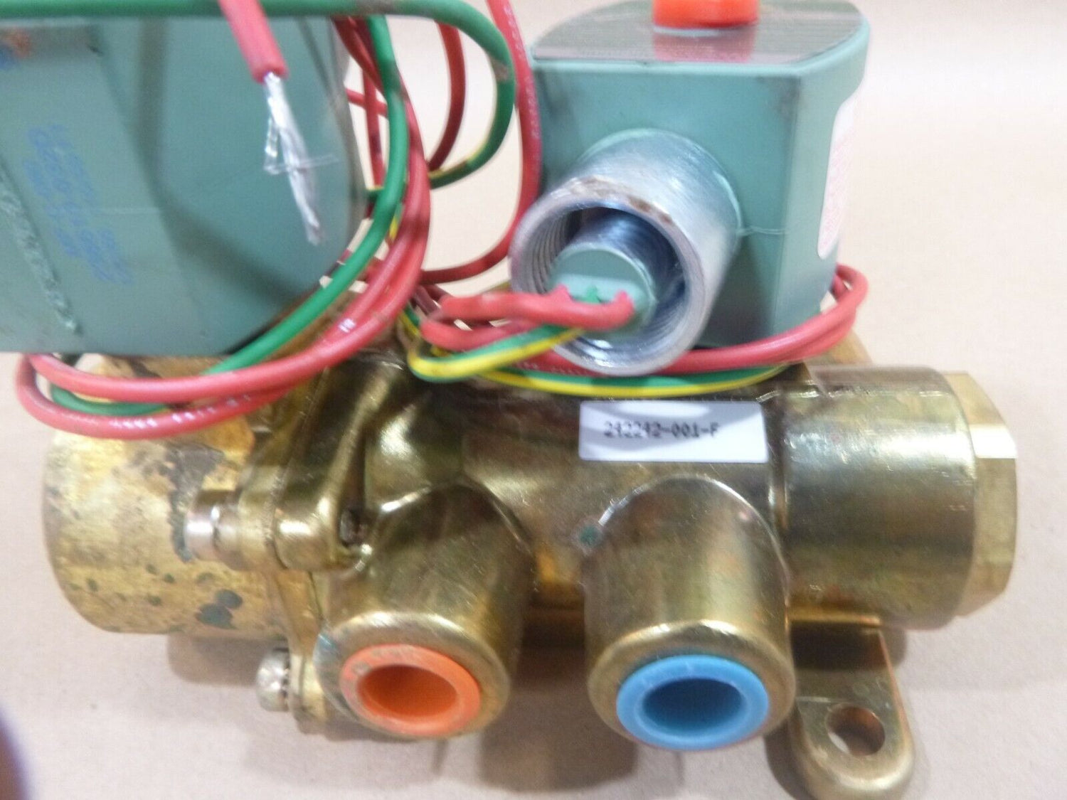 New Asco 8344G50 Pilot Operated 4-Way Dual Solenoid Valve, 10-300 Psi, 120 Volt | Industrial MRO Replacement Parts, Manufacturing Machine Parts &amp; Components, Heavy Equipment Parts Supplier