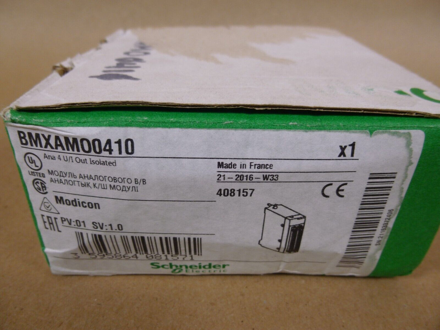 NEW BMXAMO0410 Schneider Electric Modicon 408157 | Electrical MRO Replacement Parts &amp; Components and Commercial Electrical Supplies Company