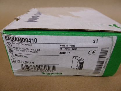 NEW BMXAMO0410 Schneider Electric Modicon 408157 | Electrical MRO Replacement Parts &amp; Components and Commercial Electrical Supplies Company