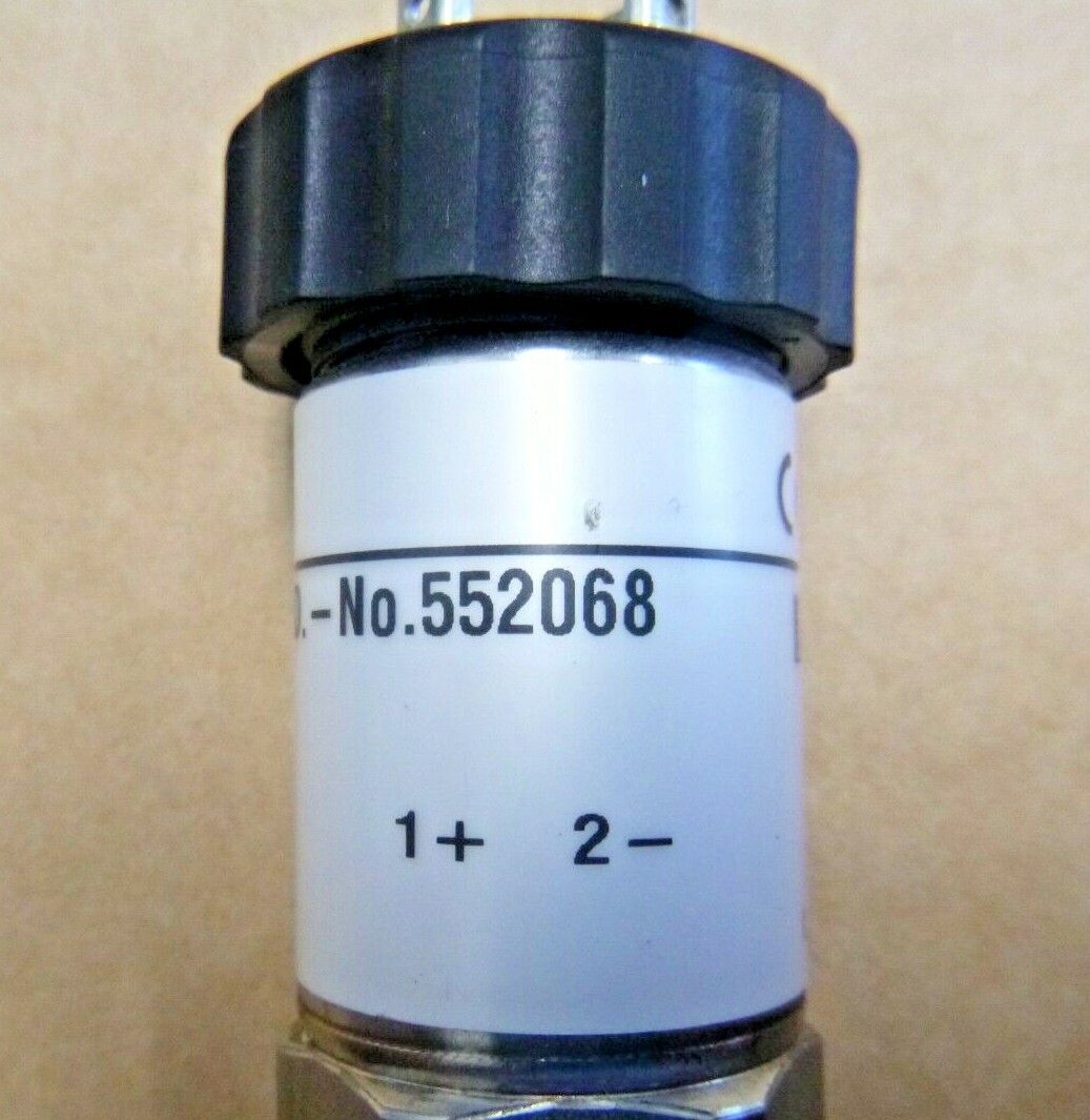 New Burkert - 8323 Pressure Transmitter 552068, 10-30VDC, 4-20mA, 0-10 bar | Electrical MRO Replacement Parts &amp; Components and Commercial Electrical Supplies Company