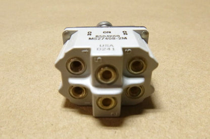 New Eaton CH (DPDT) 3 Position Toggle Switch Locking Lever MS27408-2M, 8504K60 | Electrical MRO Replacement Parts &amp; Components and Commercial Electrical Supplies Company