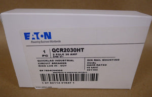 NEW Eaton QCR2030HT Circuit Breaker 30 Amp 2 Pole 240 VAC QCR2030 - Royal Equipment Royal Equipment