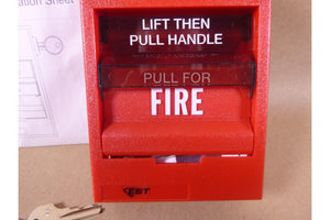 New Edwards SIGA - 278 Manual Fire Alarm Pull Station W/ Keys,, - Royal Equipment Royal Equipment