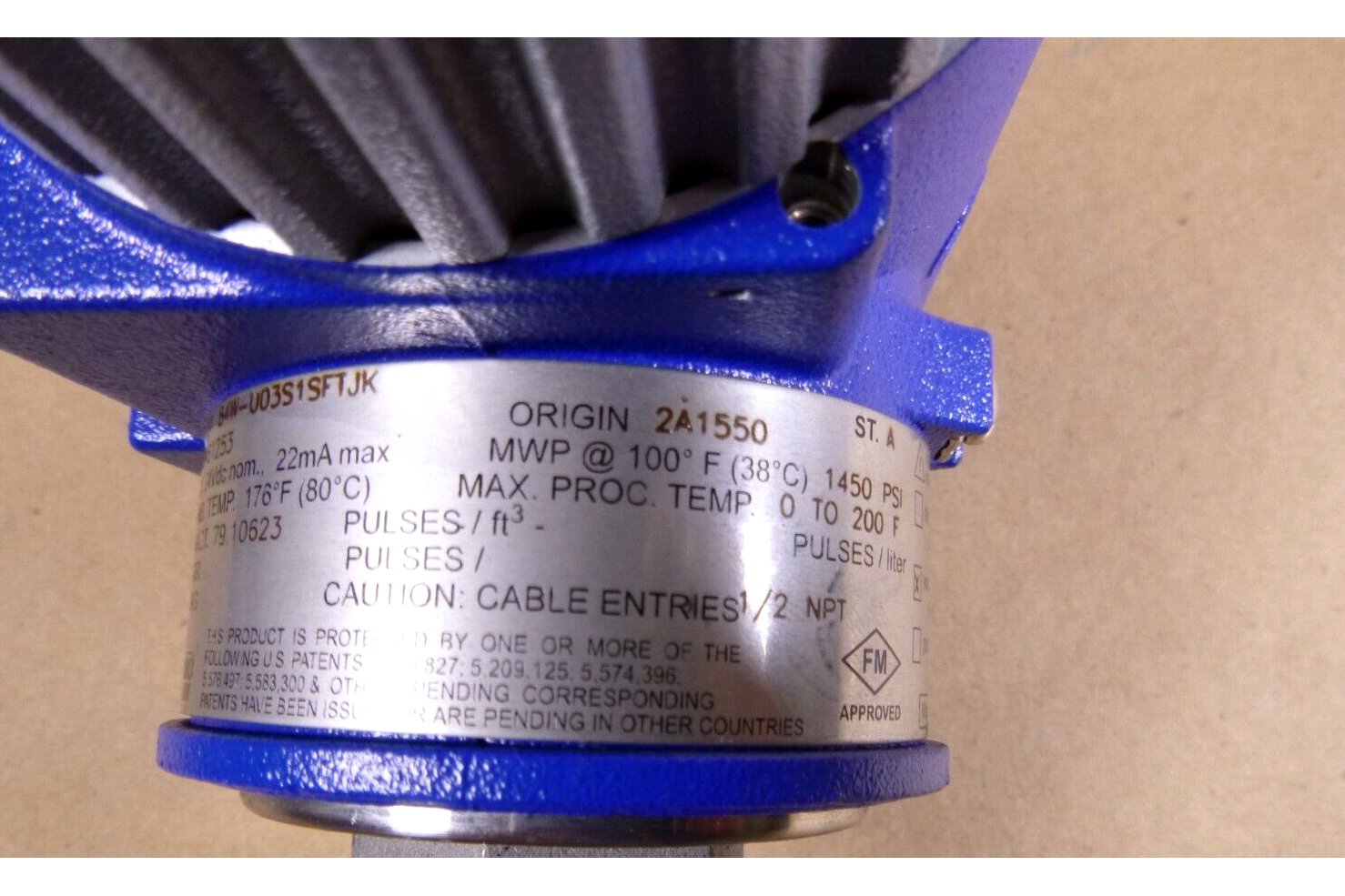 New Foxboro 3" Flange Intelligent Vortex Flowmeter 84W-U, 1450 Psi, 24 Vdc | Industrial MRO Replacement Parts, Manufacturing Machine Parts &amp; Components, Heavy Equipment Parts Supplier