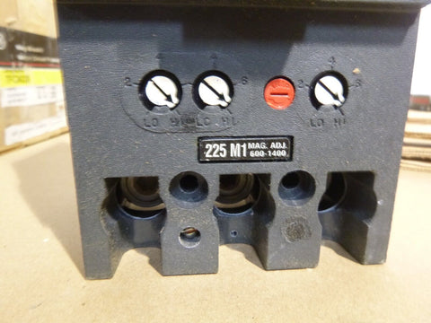 New GE General Electric TFC36225 Molded Case Circuit Breaker 3P, 3PH, 225A, 600V - Royal Equipment GE