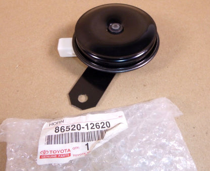 New Genuine 1985-1987 Toyota Corolla Low Pitched Horn Assembly 86520-12620 | Replacement Truck Parts, Trailer Accessories, Automobile Supplies, Car Parts &amp; Accessories